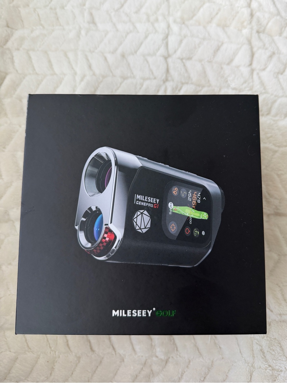 Golf Rangefinder - Black/Silver